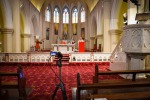 Behind the scenes at live stream Mass during lockdown