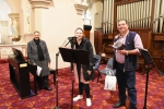 Behind the scenes at live stream Mass during lockdown